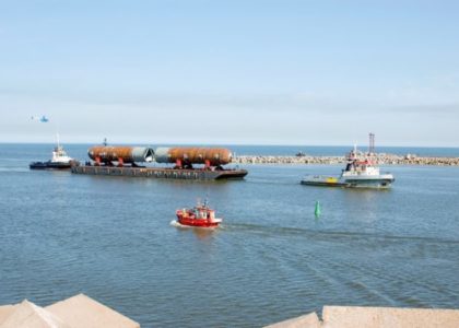 Transportation of reactors from Klaipėda seaport to AB Mažeikių Nafta