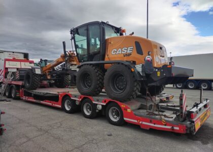 Grader transportation